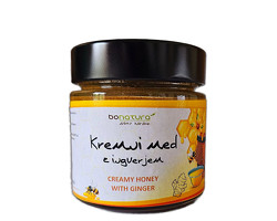 KREMNI MED <br>Z INGVERJEM<br /><span>(450 G)</span>