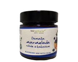 DOMAČA  MARMELADA <br>ROBIDA S SUROVIM KAKAVOM<br /><span>(250 G)</span>