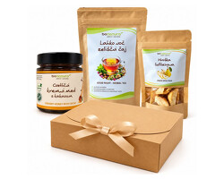 SLADEK VEČER ~ <br>DARILNI PAKET<br /><span>(MED, ČAJ, PRIGRIZEK)</span>