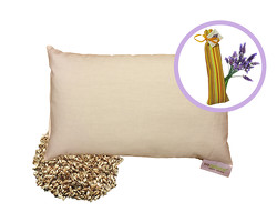 PIRIN VZGLAVNIK M <br>+ AROMATERAPIJA SIVKE<br /><span>(35X50 CM)</span>