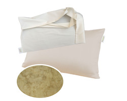 VOLNENI VZGLAVNIK XL <br>+ ZAŠČITNA PREVLEKA XL<br /><span>(50X70 CM )</span>